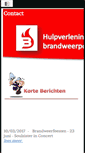 Mobile Screenshot of brandweerzandhoven.be